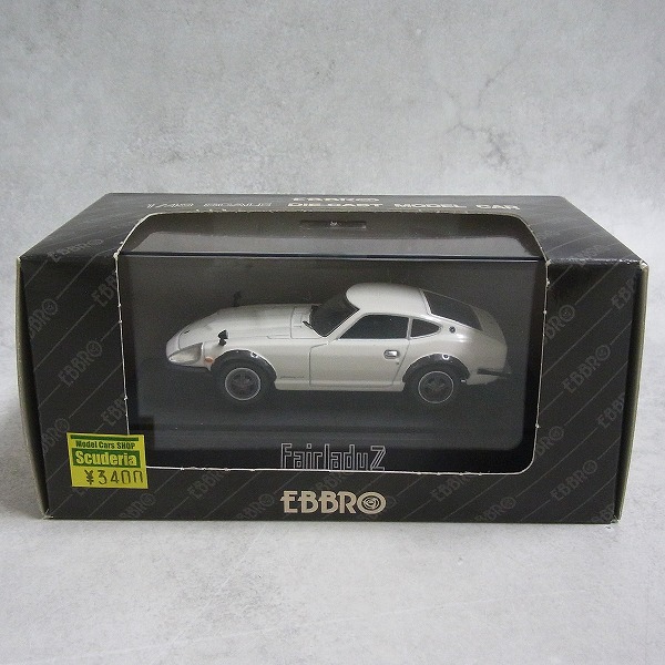 エブロ 1/43 日産 フェアレディZ-G ホワイト 54