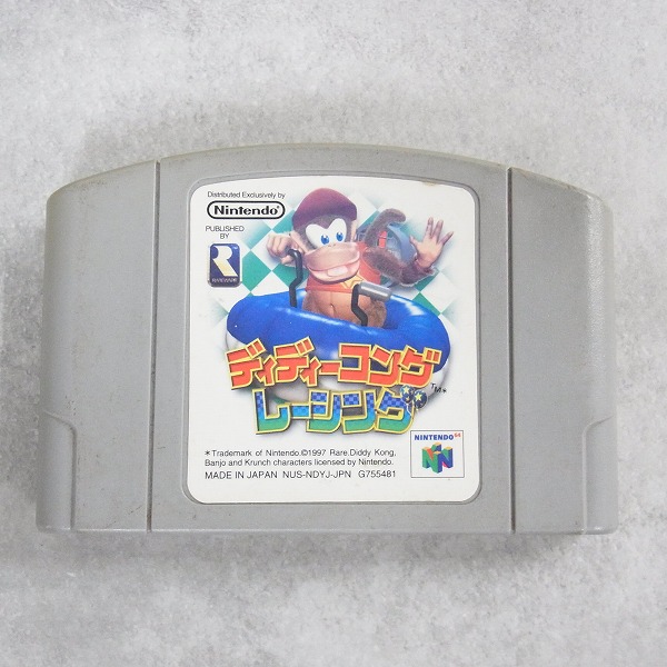 【中古ソフト】NINTENDO64│ディディーコングレーシング