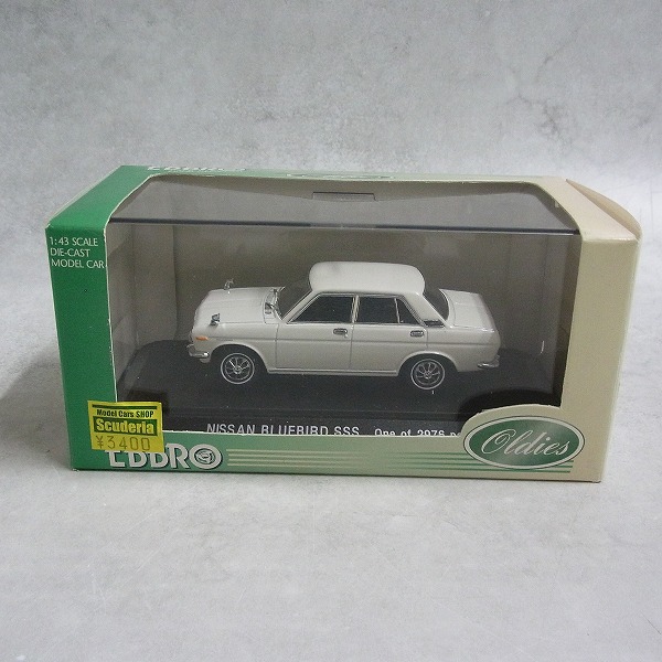 BEEP ゲームグッズ通販 / エブロ 1/43 日産 ブルーバード SSS ホワイト