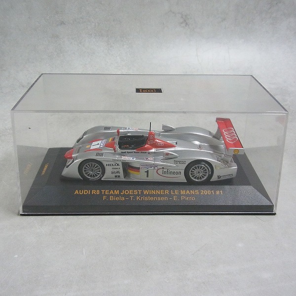 BEEP ゲームグッズ通販 / ixo 1/43 アウディ R8 TEAM JOEST WINNER ル