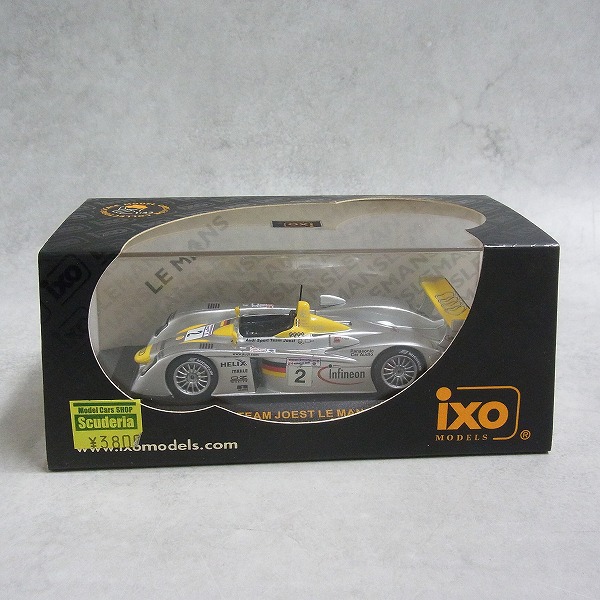 ixo 1/43 アウディ R8 TEAM JOEST ル・マン 2001 #2 LMM002