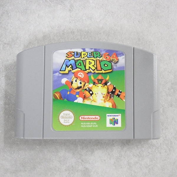 【中古ソフト】NINTENDO64│SUPER MARIO 64 北米版