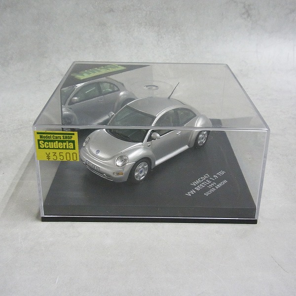 VITESSE 1/43 フォルクスワーゲン ビートル 1.9 TDi 1999 シルバーアロー VMC047