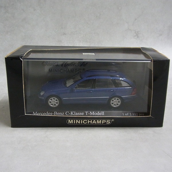 ミニチャンプス 1/43 メルセデスベンツ Cクラス Tモデル 2001