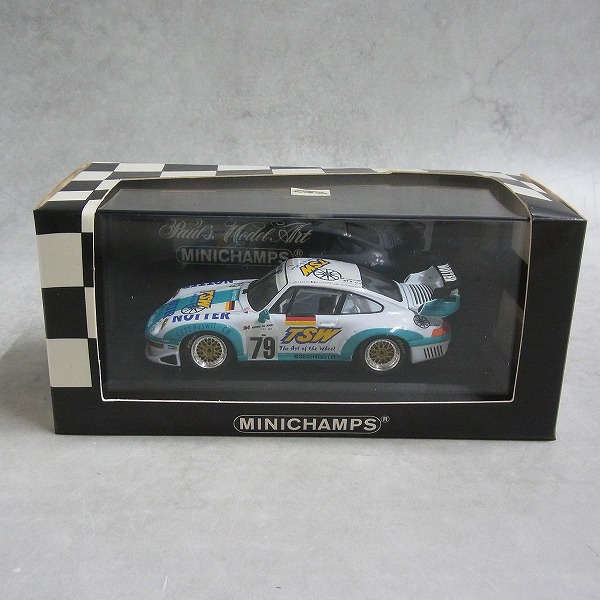 ミニチャンプス 1/43 ポルシェ 911 GT2 Evo ル・マン 1997 #79 430976779