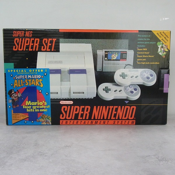 【店頭取扱品】【中古ハード】Nintendo│SNES本体 / NINTENDO ENTERTAINMENT SYSTEM / SUPER NES SUPER SET