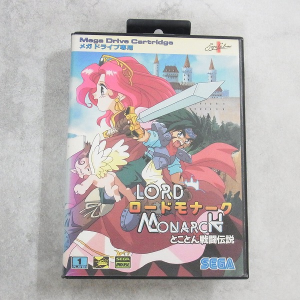 【中古ソフト】メガドライブ│ロードモナーク とことん戦闘伝説