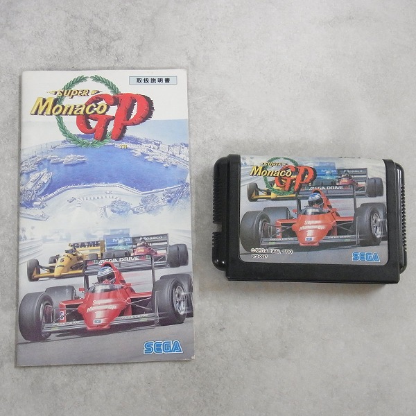 スーパーモナコGP MD メガドライブ 未使用 BEEP ゲームグッズ通販 / 【中古ソフト】メガドライブ│スーパー