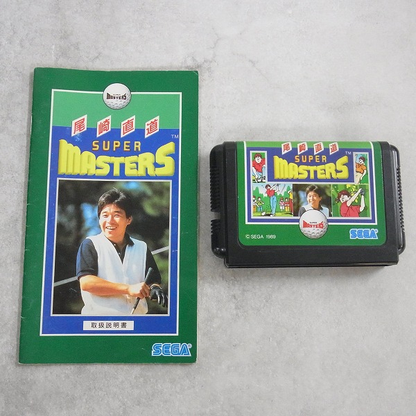 【中古ソフト】メガドライブ│尾崎直道のスーパーマスターズ