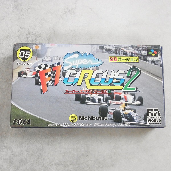 【中古ソフト】スーパーファミコン│スーパーF-1サーカス2