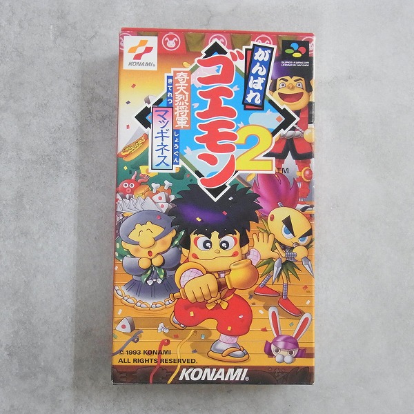 【中古ソフト】スーパーファミコン│がんばれゴエモン2 奇天烈将軍マッギネス
