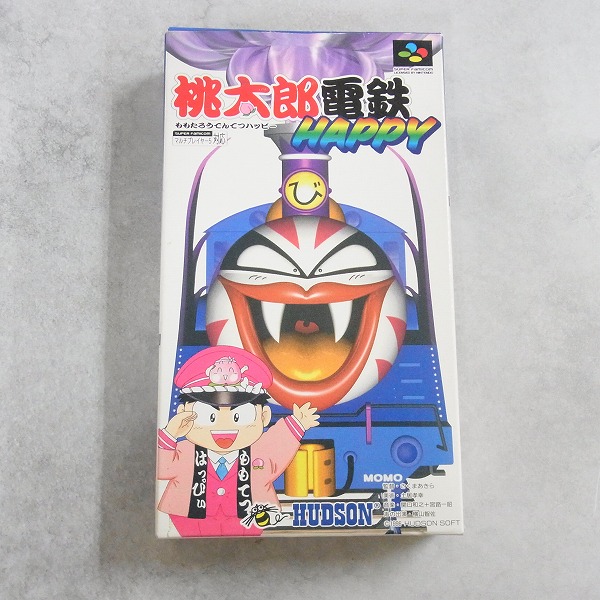 【中古ソフト】スーパーファミコン│桃太郎電鉄HAPPY