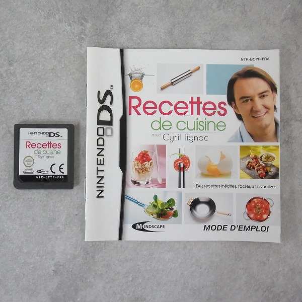 【中古ソフト】ニンテンドー DS│Recettes De Cuisine Avec Cyril Lignac 海外版