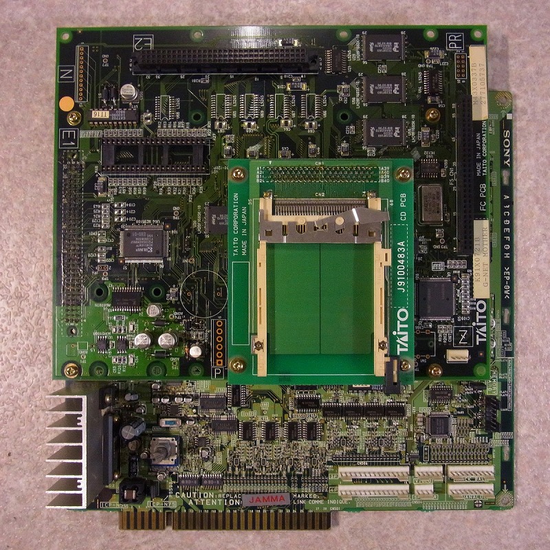 【中古アーケード基板】　タイトー/TAITO G-NET マザーボード Gネット 動作確認済