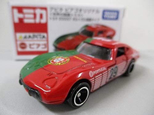 トミカ アピタ ピアゴオリジナル ＜世界の国旗トミカ＞トヨタ 2000GT ポルトガル国旗タイプ