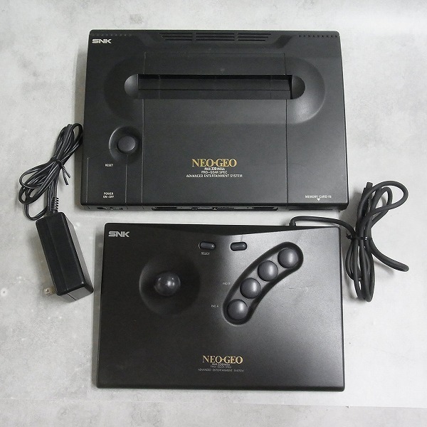 【中古ハード】動作品 ネオジオROM 本体 NEO-0 AC/コントローラ付