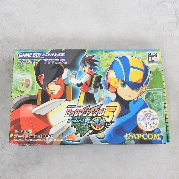 【中古ソフト】ゲームボーイアドバンス│ロックマンエグゼ5 チーム・オブ・カーネル