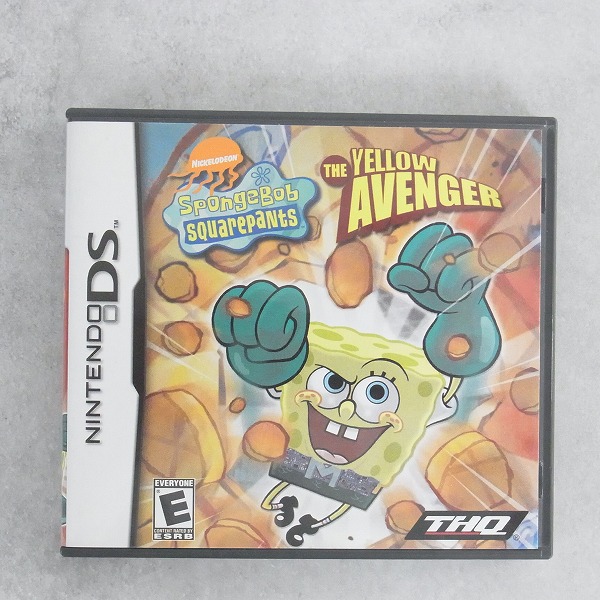 【中古ソフト】ニンテンドーDS｜SpongeBob SquarePants The Yellow Avenger 海外版