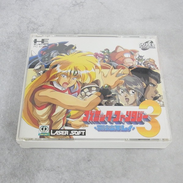 【中古ソフト】PCエンジン SUPER CD-ROM2丨コズミックファンタジー3 冒険少年レイ