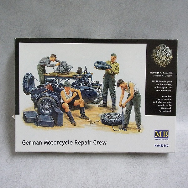 MB 1/35 German Motorcycle Repair Crew MB3560