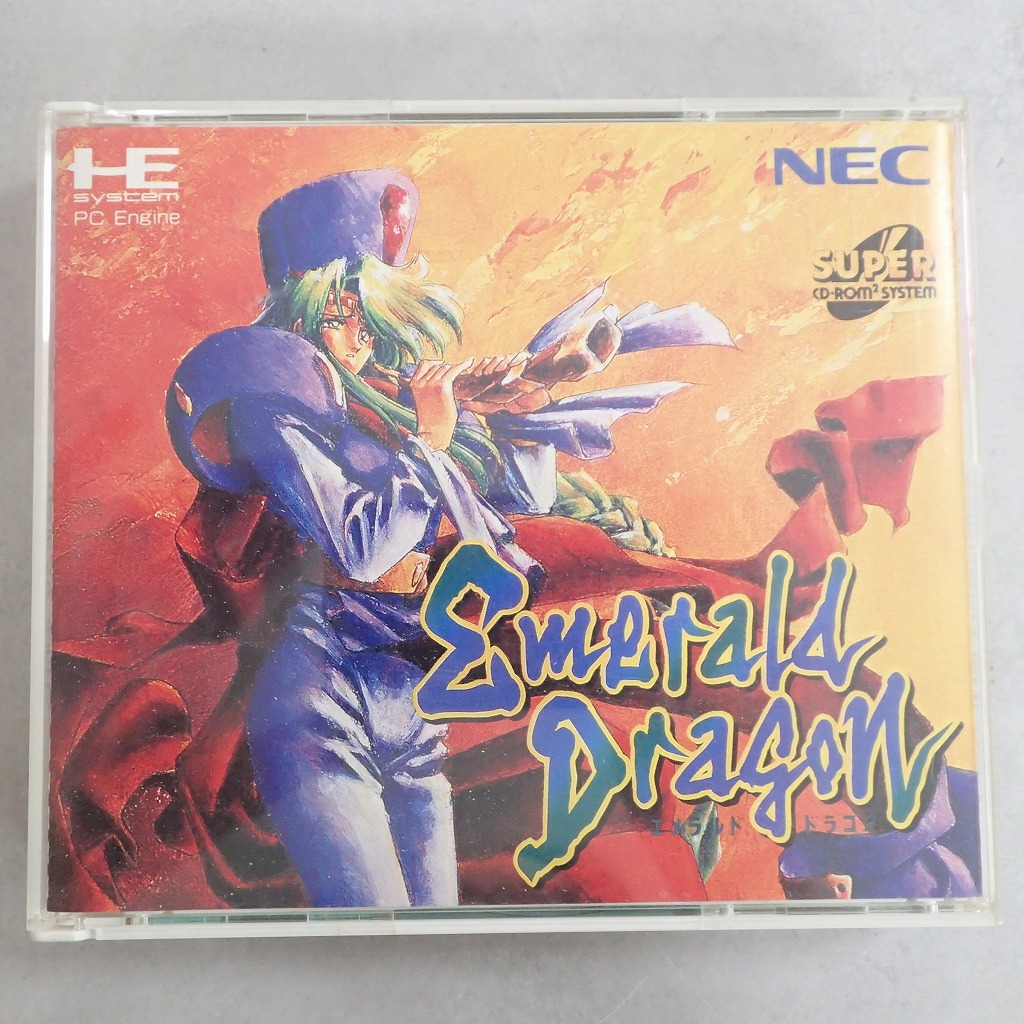【中古ソフト】PCエンジン SUPER CD-ROM2丨エメラルドドラゴン