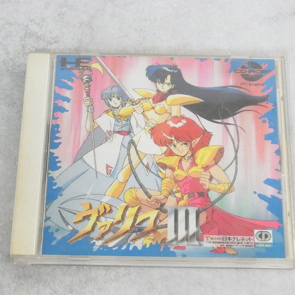【中古ソフト】PCエンジン CD-ROM2丨ヴァリスIII