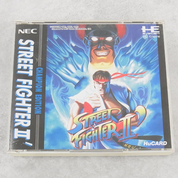 【中古ソフト】PCエンジン Huカード丨ストリートファイター2ダッシュ