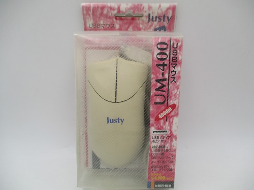 【店頭取扱品】【中古PCハード】USBマウス Justy UM-400