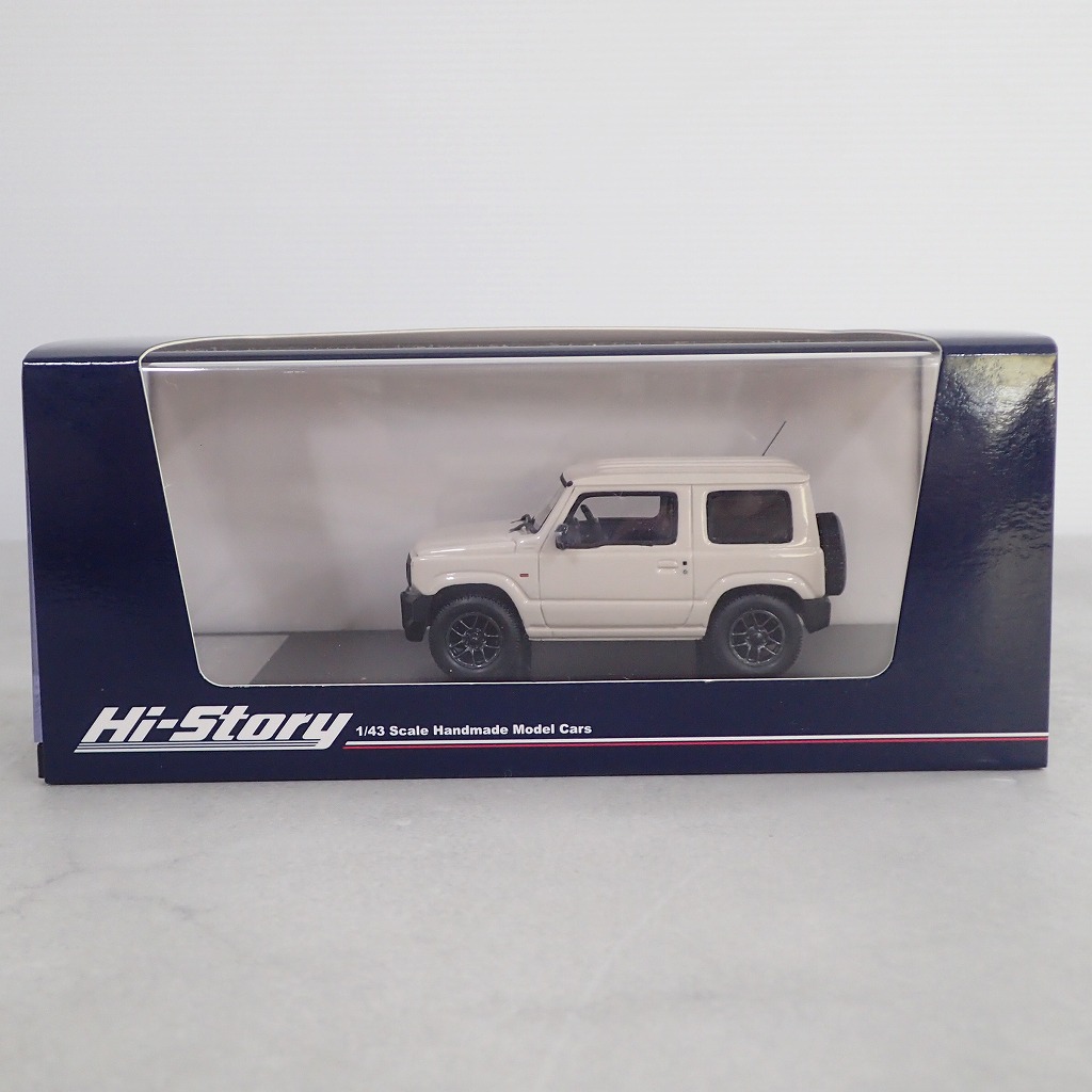 ハイストーリー 1/43 スズキ ジムニー XC 2018 HS221BG シフォンアイボリーメタリック