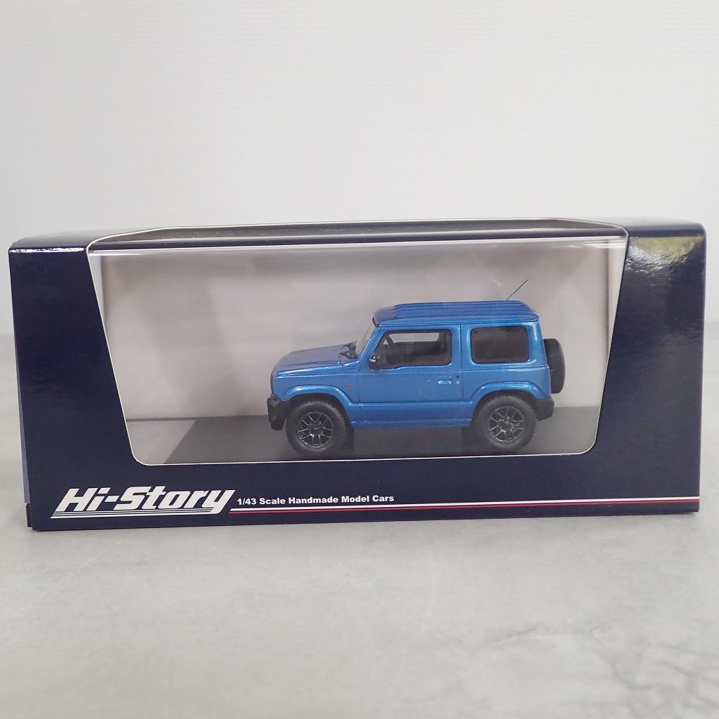 ハイストーリー 1/43 スズキ ジムニー XC 2018 HS221BL ブリスブルーメタリック