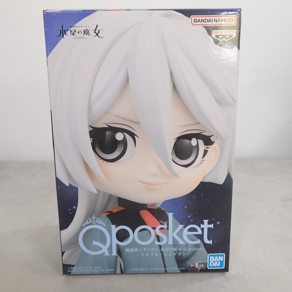 機動戦士ガンダム 水星の魔女 Q posket ミオリネ・レンブラン フィギュア 【未開封】
