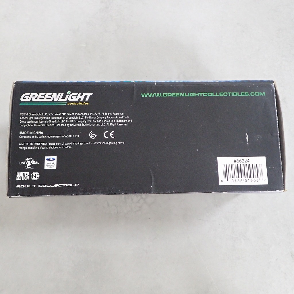 BEEP ゲームグッズ通販 / GREEN LIGHT 1/43 FAST&FURIOUS フォード