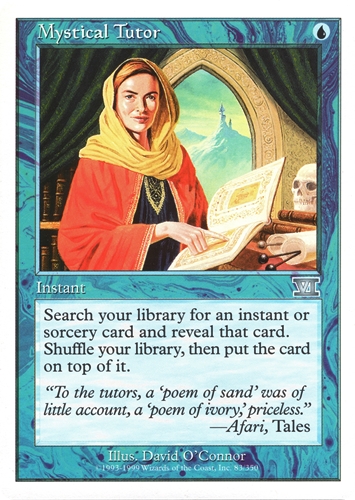 中古MTG【6ED】神秘の教示者 / Mystical Tutor《英》（MTG/マジック:ザ・ギャザリング）【管理:M1410A】