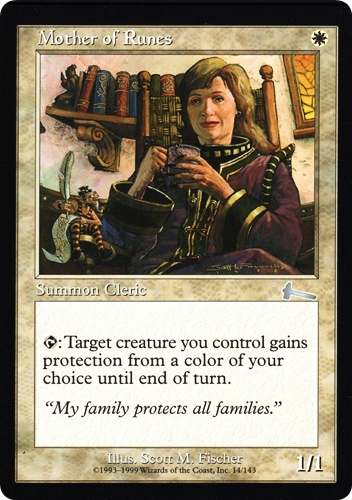 中古MTG【ULG】ルーンの母 / Mother of Runes《英》（MTG/マジック:ザ・ギャザリング）【管理:M1411A】
