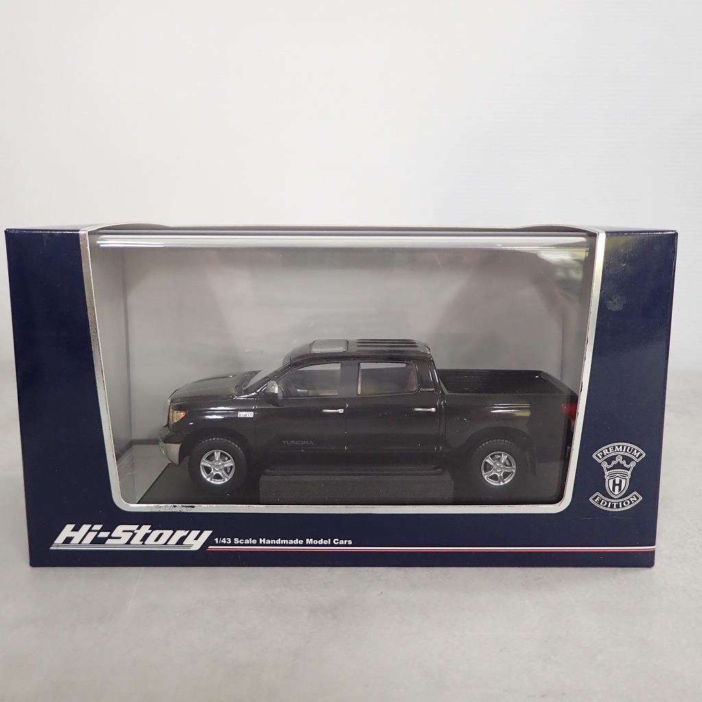 ハイストーリー 1/43 トヨタ タンドラ CREWMAX 2008 HS095 ブラック