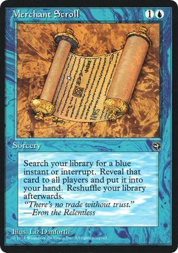 中古MTG【HML】商人の巻物 / Merchant Scroll《英》（MTG/マジック:ザ・ギャザリング）【管理:M1413A】