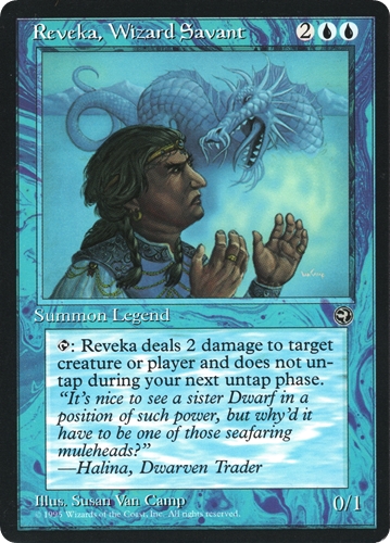 中古MTG【HML】Reveka, Wizard Savant《英》（MTG/マジック:ザ・ギャザリング）【管理:M1417A】