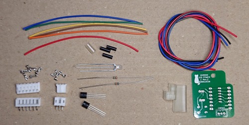 [TBLP-CE-K] X68000 LED POWER SWITCH：コネクタ接続・組み立てキット版 EXPERT用 / ましろん