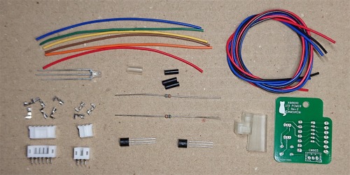 [TBLP-CS-K] X68000 LED POWER SWITCH：コネクタ接続・組み立てキット版 EXPERT2/SUPER用 / ましろん