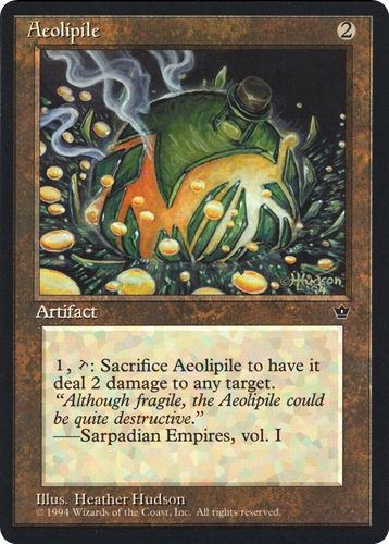 中古MTG【FEM】Aeolipile《英》（MTG/マジック:ザ・ギャザリング）【管理:M1428A】