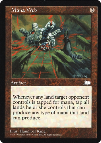中古MTG【WTH】マナの網 / Mana Web《英》（MTG/マジック:ザ・ギャザリング）【管理:M1433A】