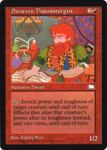 中古MTG【WTH】ドワーフの秘術師 / Dwarven Thaumaturgist《英》（MTG/マジック:ザ・ギャザリング）【管理:M1438A】