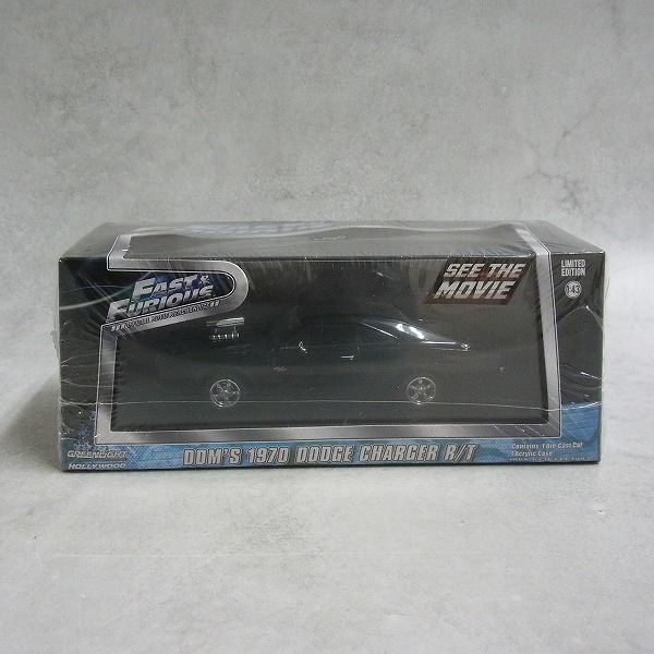 GREEN LIGHT 1/43 FAST&FURIOUS ドム 1970 ダッジチャージャー R/T【未開封】