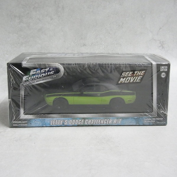 GREEN LIGHT 1/43 FAST&FURIOUS レティ ダッジチャレンジャー R/T 【未開封】