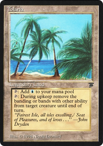 中古MTG【LEG】Tolaria《英》（MTG/マジック:ザ・ギャザリング）【管理:M1446A】