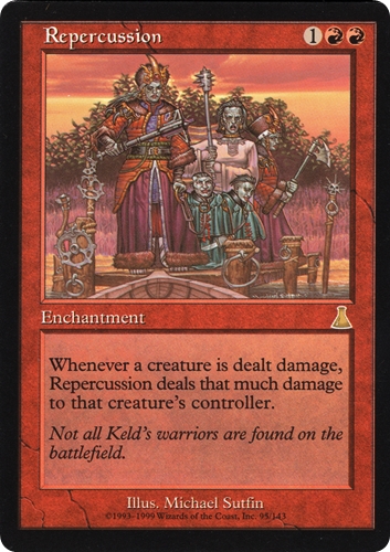 中古MTG【UDS】反動 / Repercussion《英》（MTG/マジック:ザ・ギャザリング）【管理:M1457A】