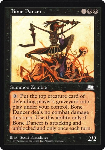 中古MTG【WTH】骨の踊り手 / Bone Dancer《英》（MTG/マジック:ザ・ギャザリング）【管理:M1468A】
