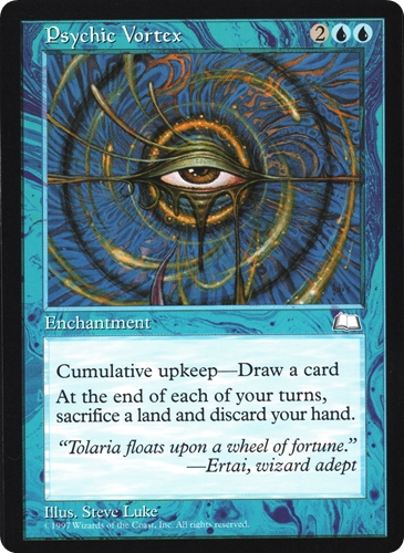 中古MTG【WTH】精神の渦 / Psychic Vortex《英》（MTG/マジック:ザ・ギャザリング）【管理:M1470A】