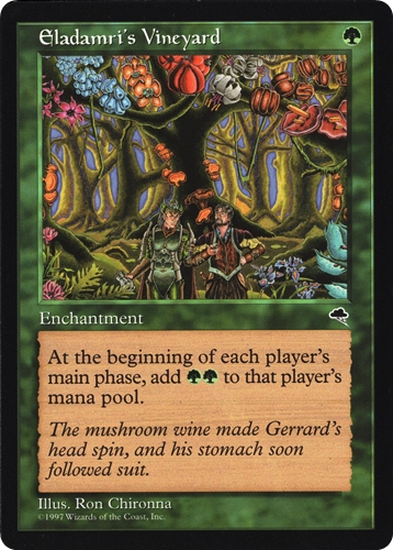 中古MTG【TMP】エラダムリーのぶどう園 / Eladamri's Vineyard《英》（MTG/マジック:ザ・ギャザリング）【管理:M1481A】