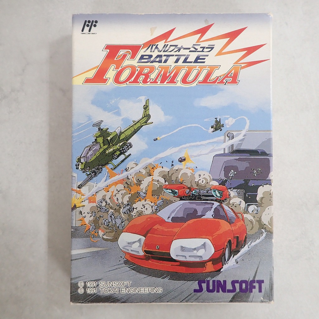 【店頭取扱品】【中古ソフト】ファミコン│ バトルフォーミュラ
